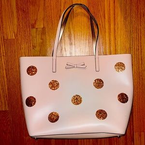 Kate Spade Pink Sparkle Tote